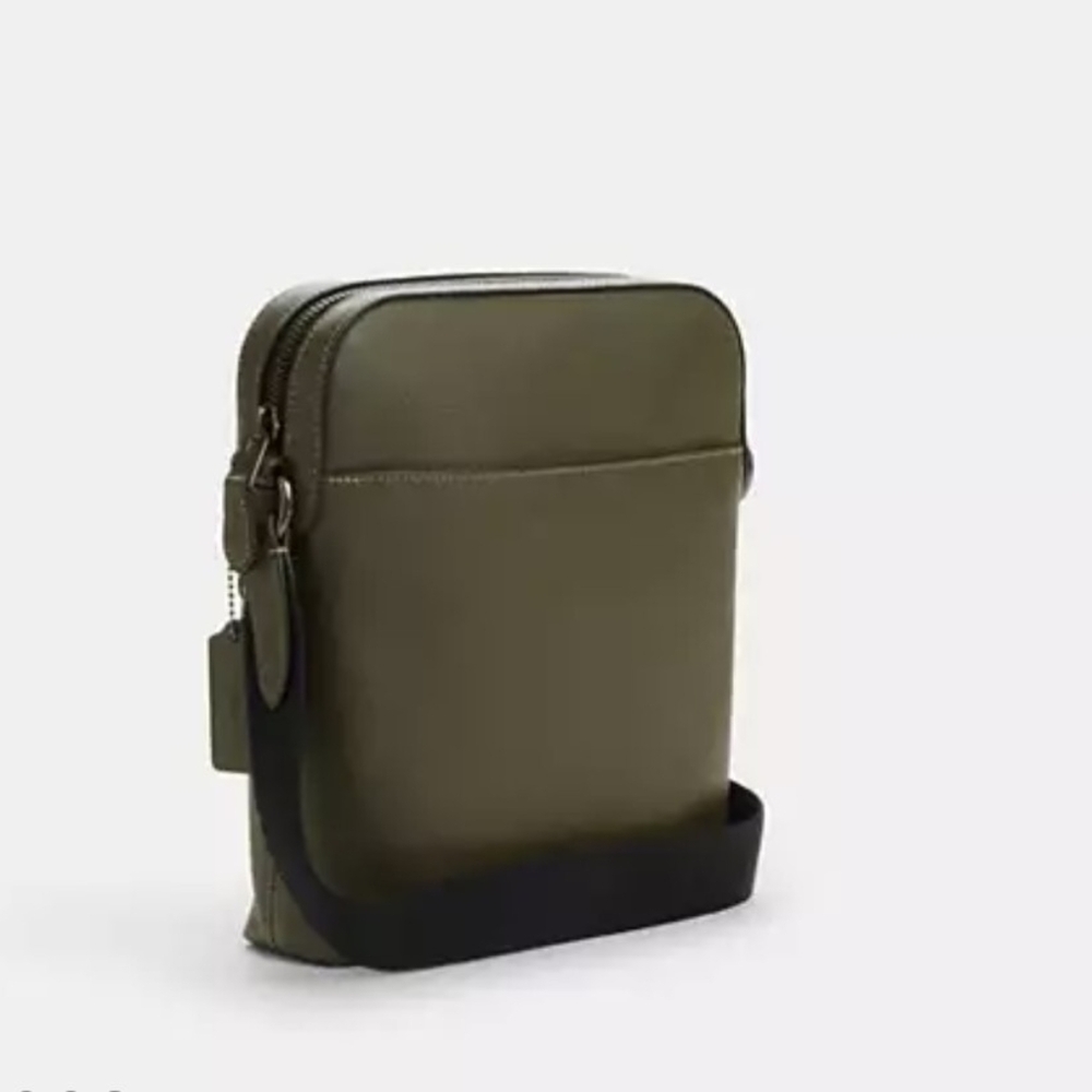 Coach...Houston Flight Bag In Signature Canvasx - Picture 9 of 13